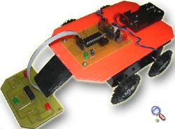 &ccedil;izgi izleyen robot